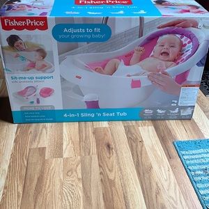 Brand new babygirl bathtub